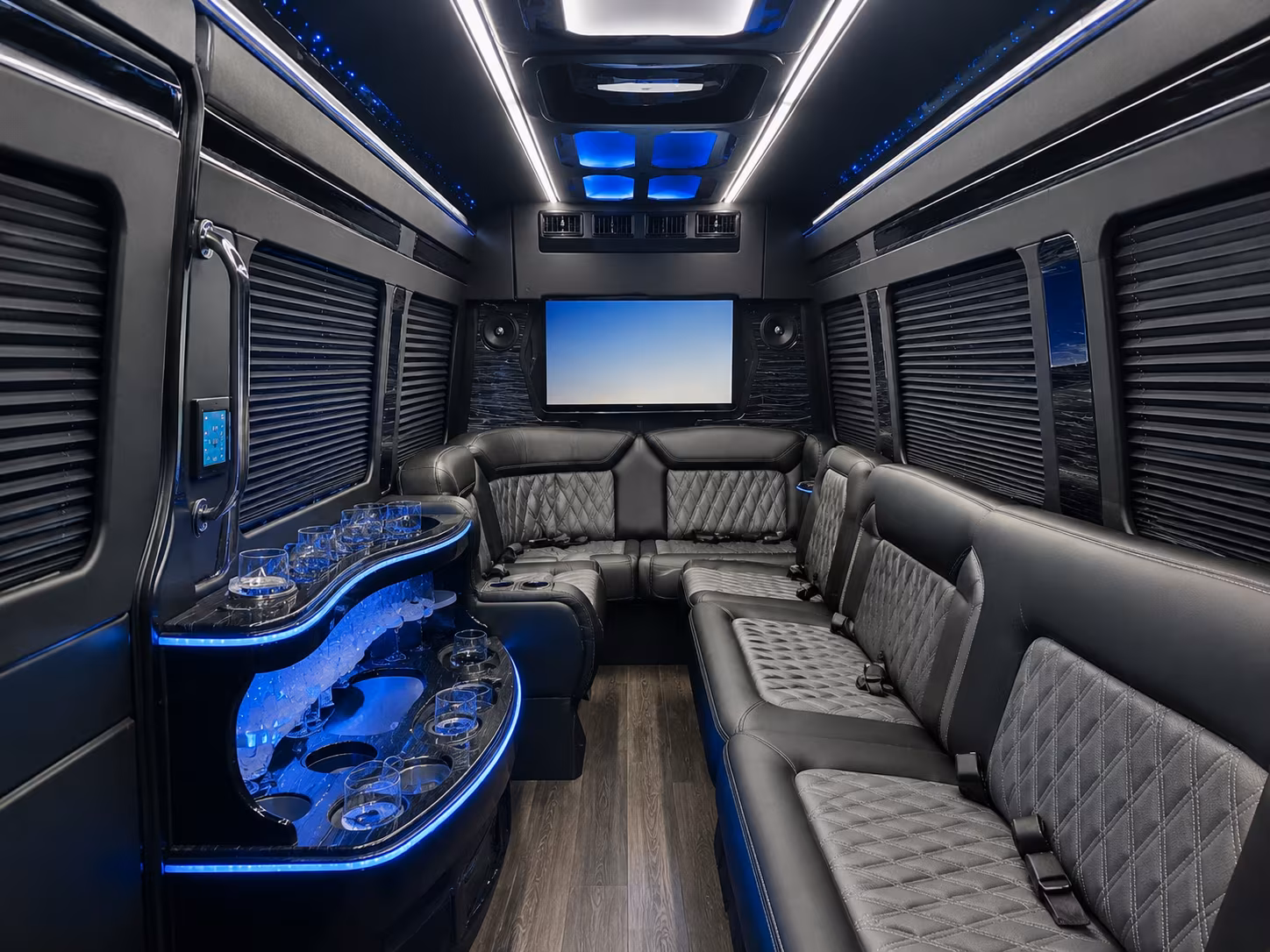 grand forks sporting event transportation onboard seating
