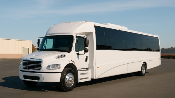 Exterior of Charter Bus Company Minneapolis's 28 Passenger Mini bus in Minneapolis