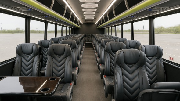 grand forks 20 passenger minibus inside
