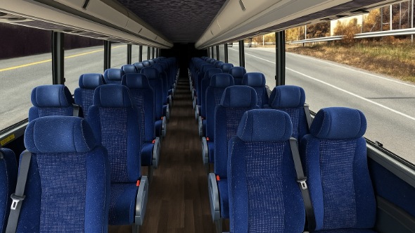 grand forks 25 passenger minibus inside
