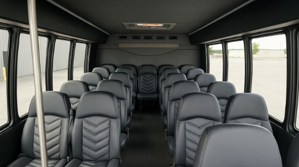 grand forks 30 passenger minibus inside